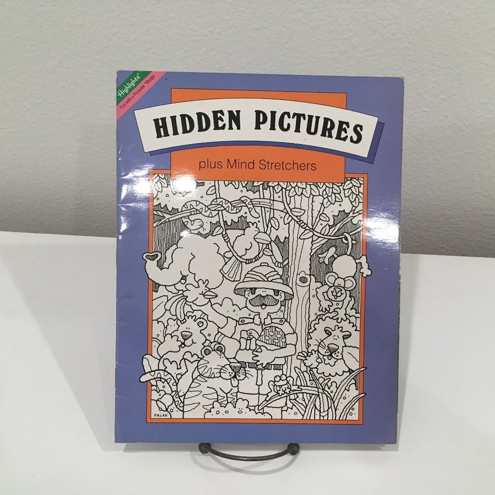 1992 - Highlight For Children Magazine, Fun With Purpose "Hidden Pictures" Plus